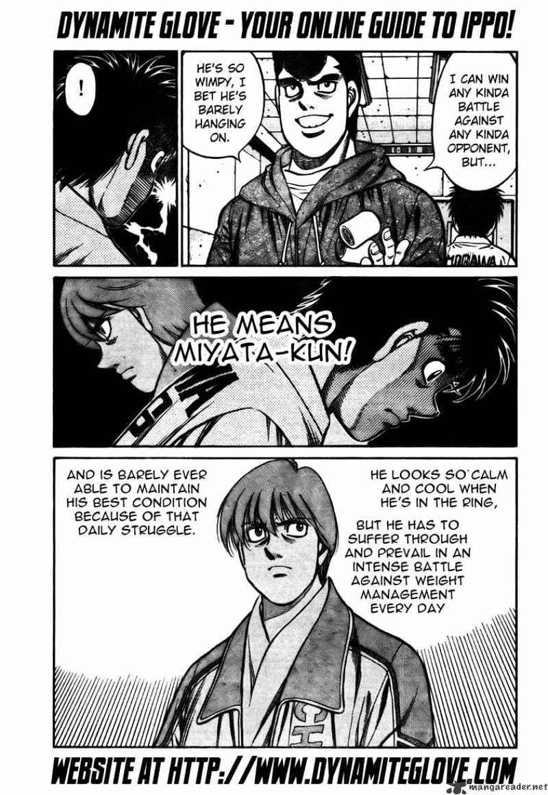 Hajime No Ippo - Chapter 805 : Because Of Their Meeting