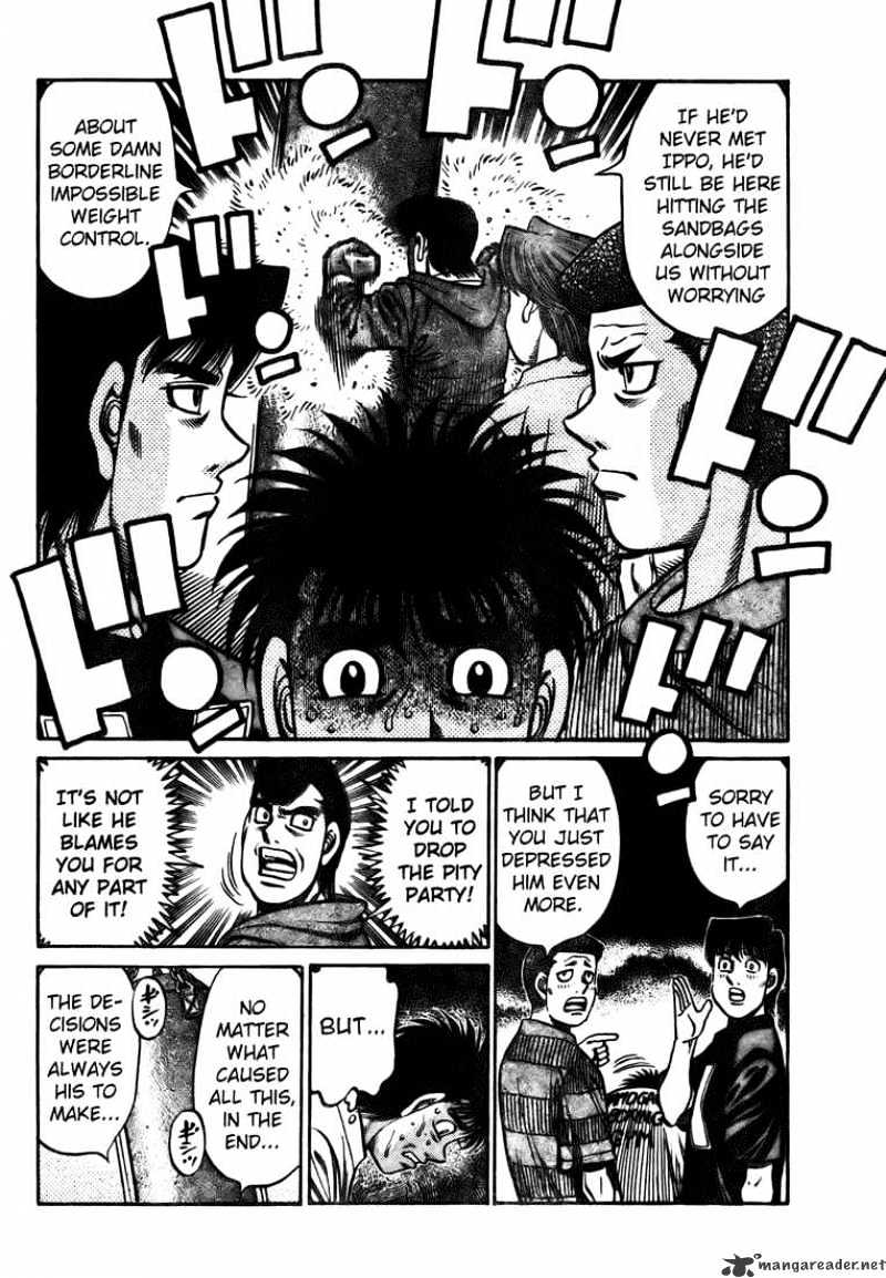 Hajime No Ippo - Chapter 805 : Because Of Their Meeting