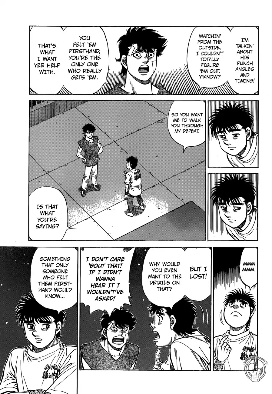 Hajime No Ippo - Chapter 1279: A Spar On The Roof