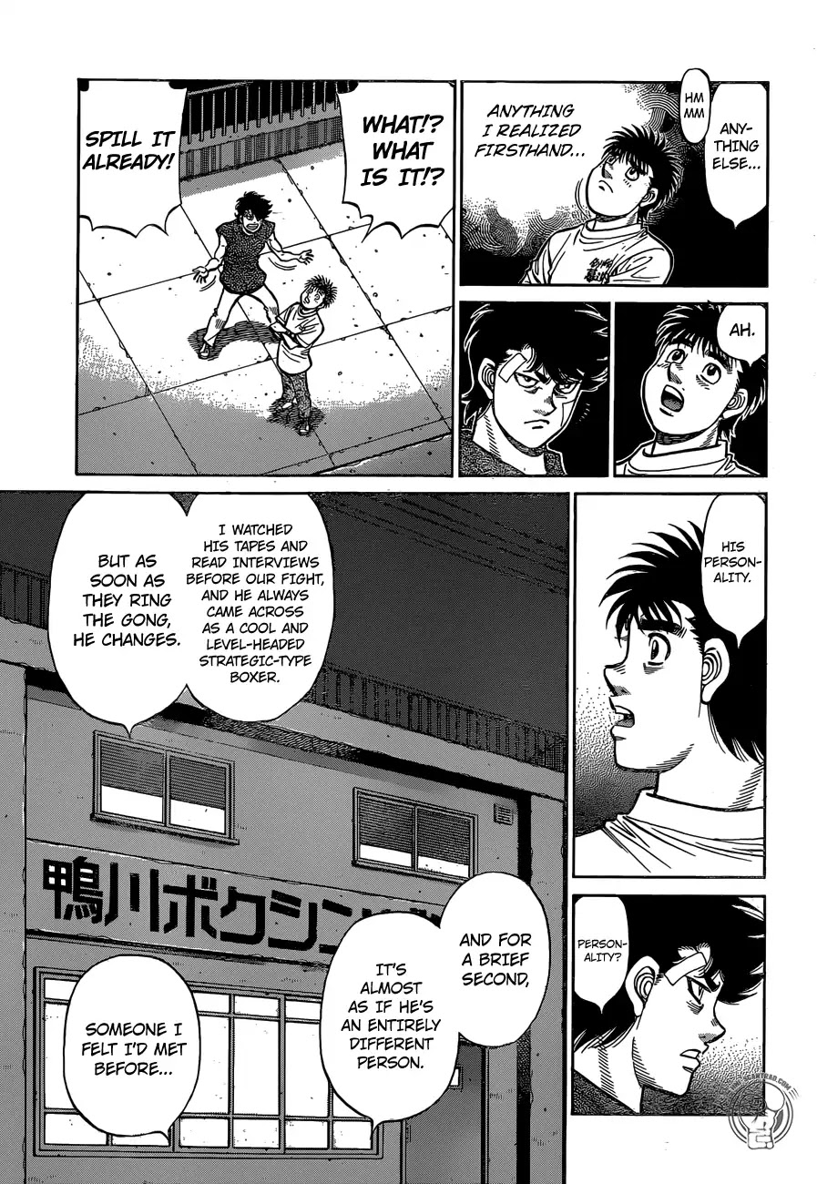 Hajime No Ippo - Chapter 1279: A Spar On The Roof