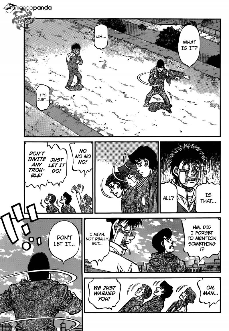 Hajime No Ippo - Chapter 1074 : Words Of Wisdom From A Senpai