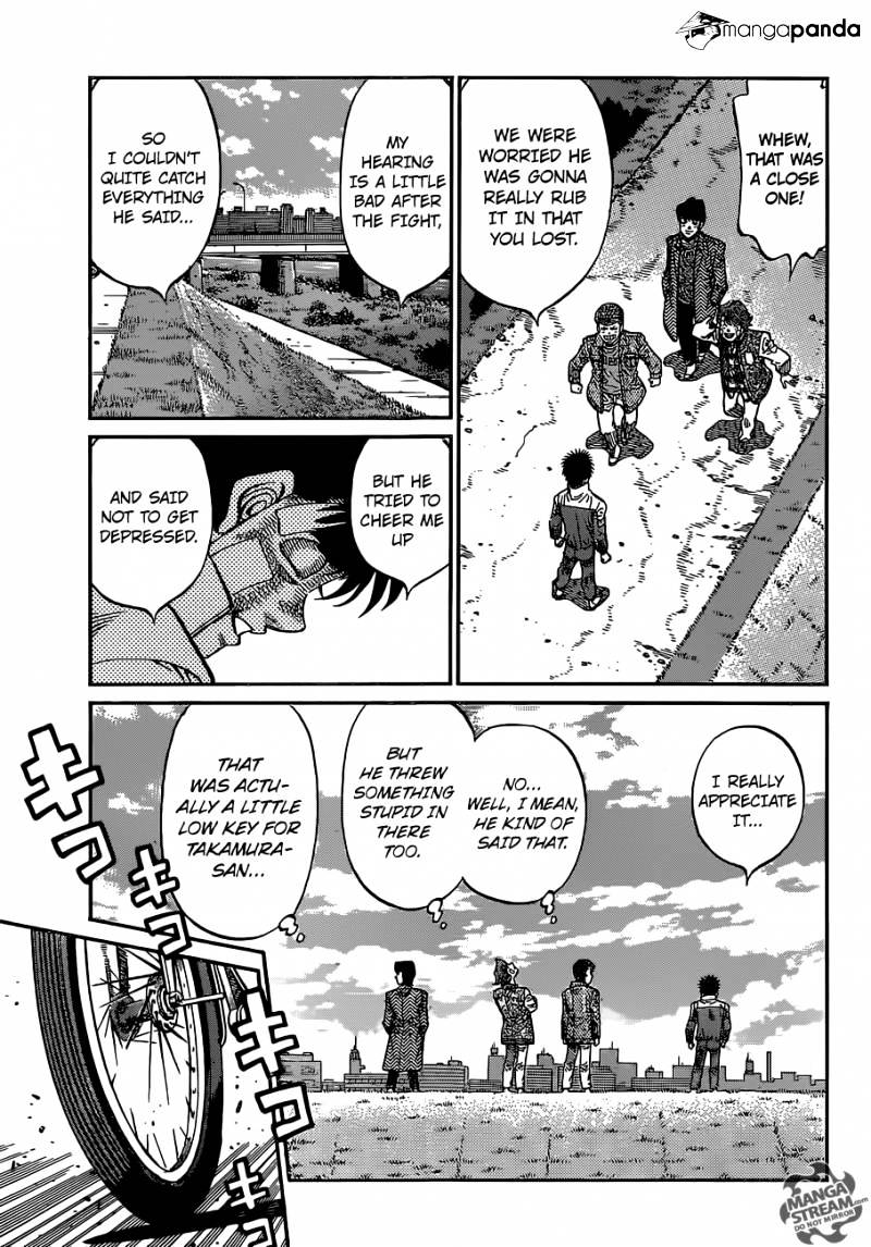 Hajime No Ippo - Chapter 1074 : Words Of Wisdom From A Senpai