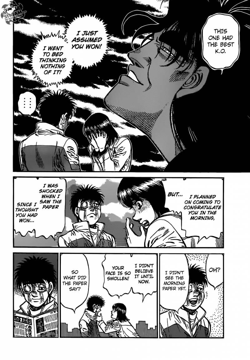 Hajime No Ippo - Chapter 1074 : Words Of Wisdom From A Senpai