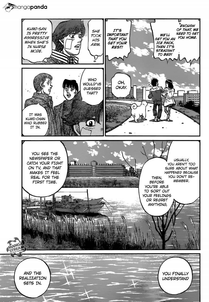 Hajime No Ippo - Chapter 1074 : Words Of Wisdom From A Senpai