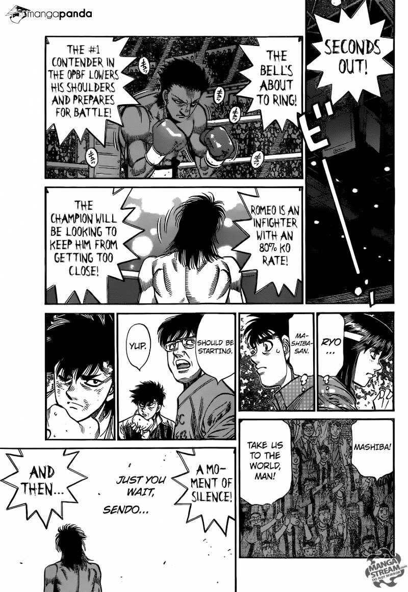 Hajime No Ippo - Chapter 1082 : Who Is The Reaper S Enemy?