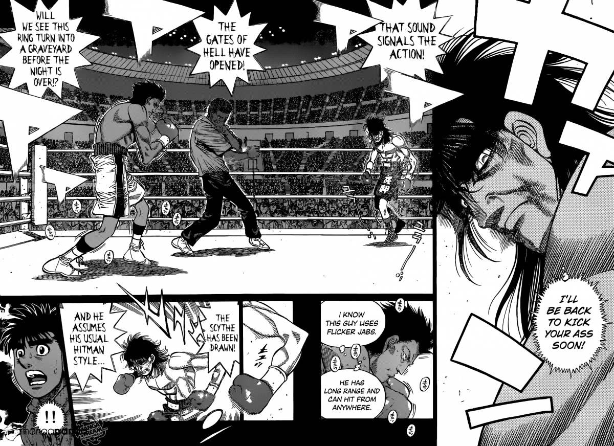 Hajime No Ippo - Chapter 1082 : Who Is The Reaper S Enemy?