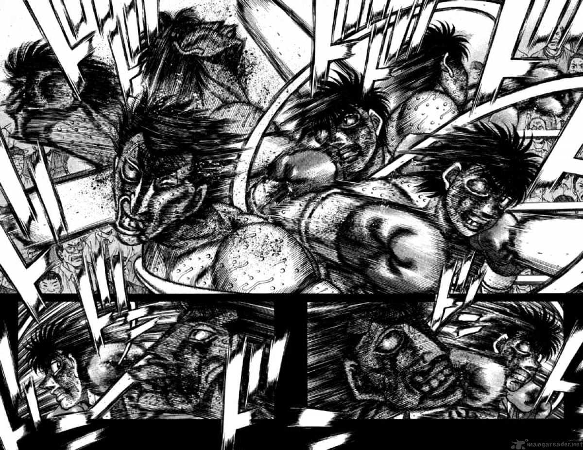 Hajime No Ippo - Chapter 501 : Devastating Air-Counter