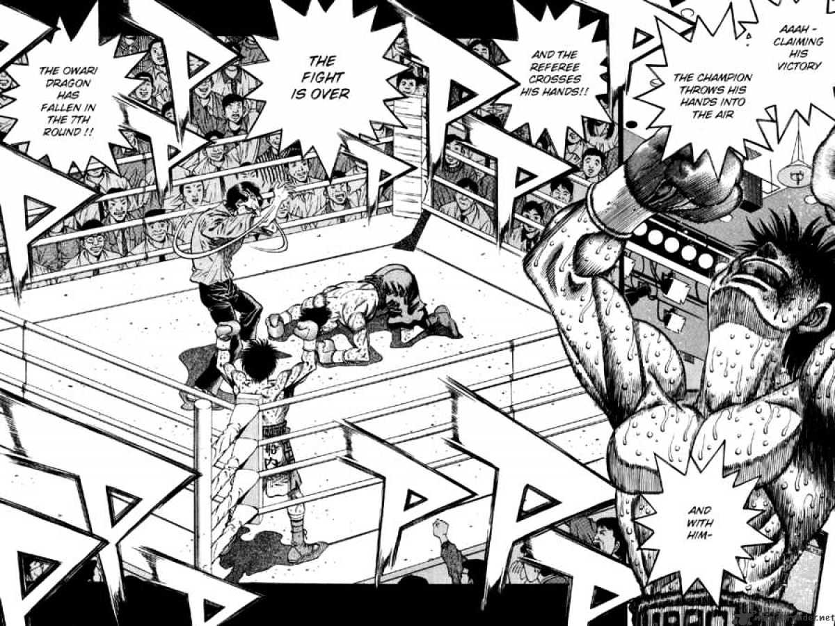 Hajime No Ippo - Chapter 501 : Devastating Air-Counter