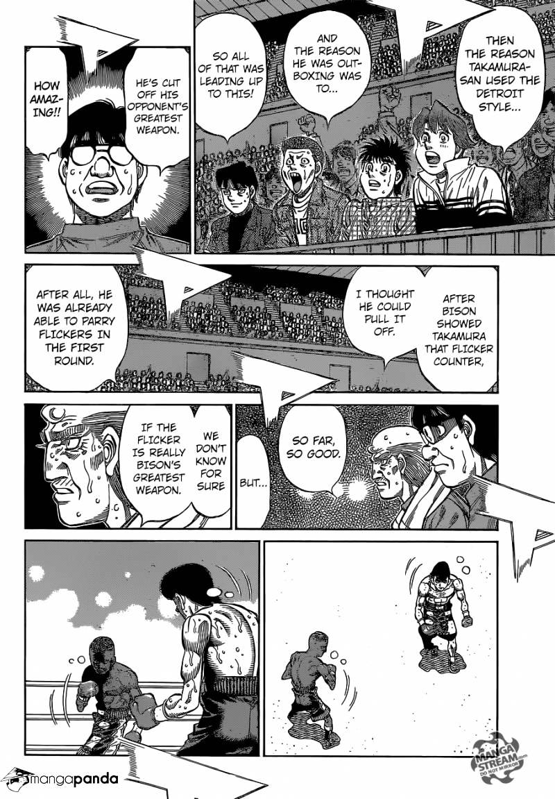 Hajime No Ippo - Chapter 1107 : Right In The Middle