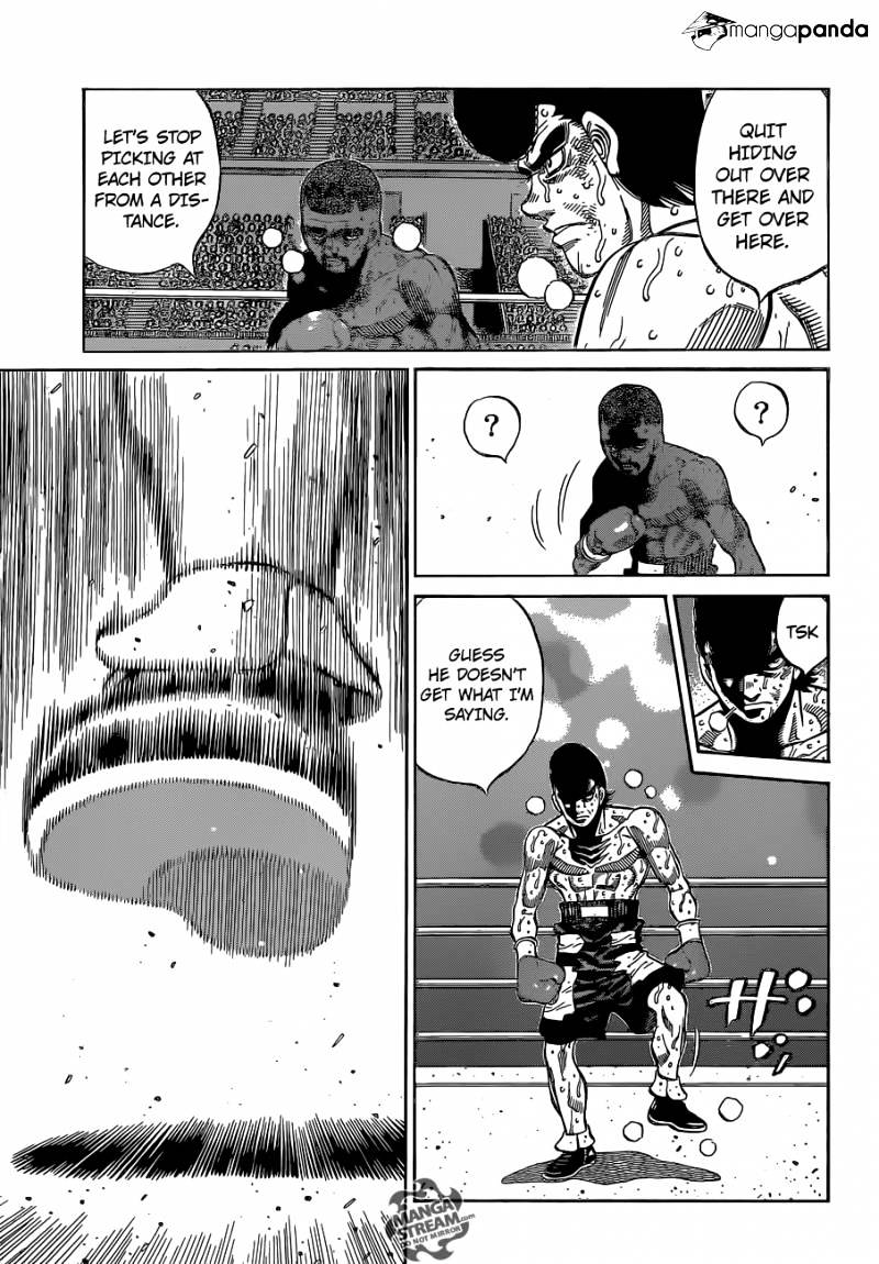 Hajime No Ippo - Chapter 1107 : Right In The Middle