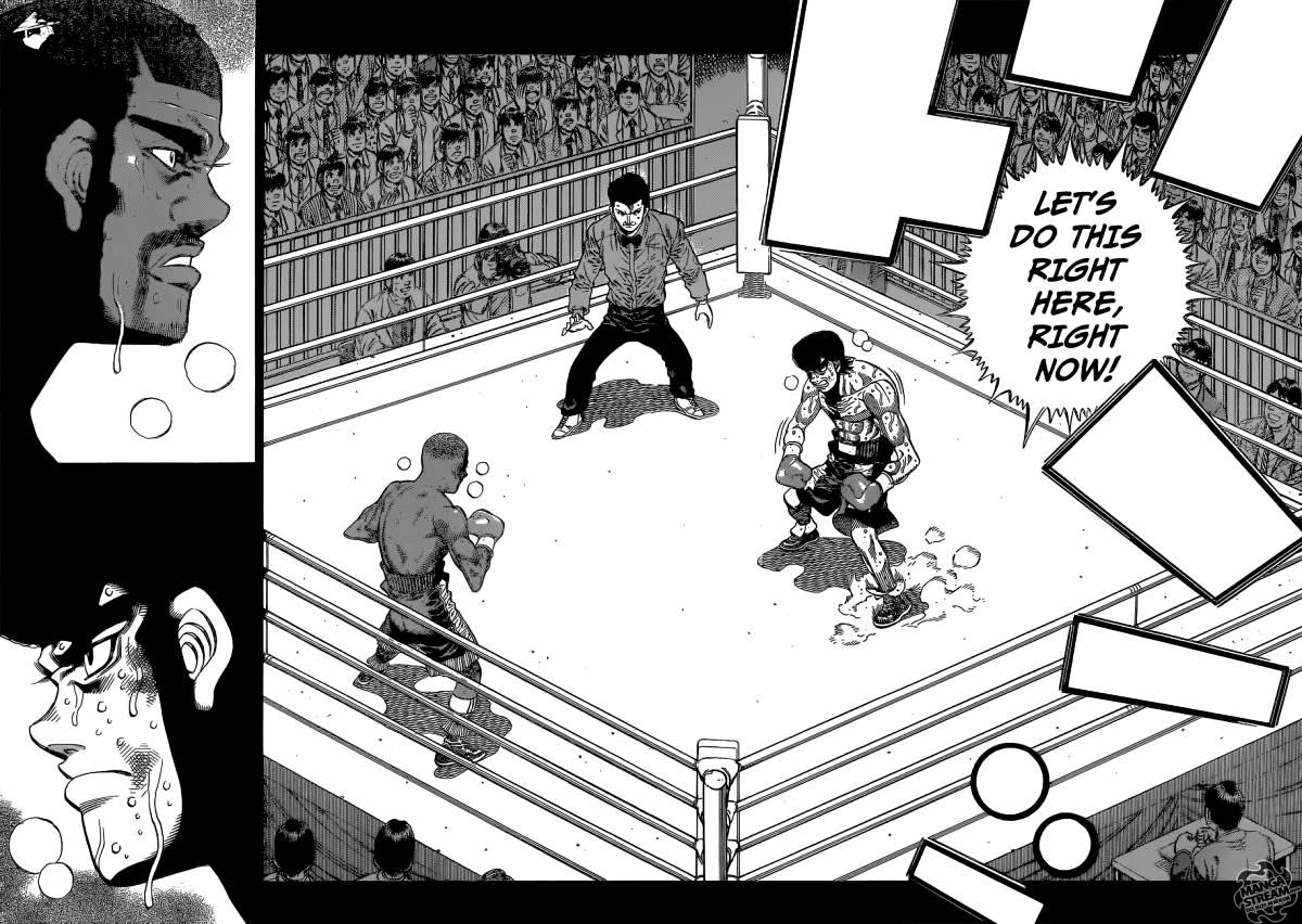 Hajime No Ippo - Chapter 1107 : Right In The Middle