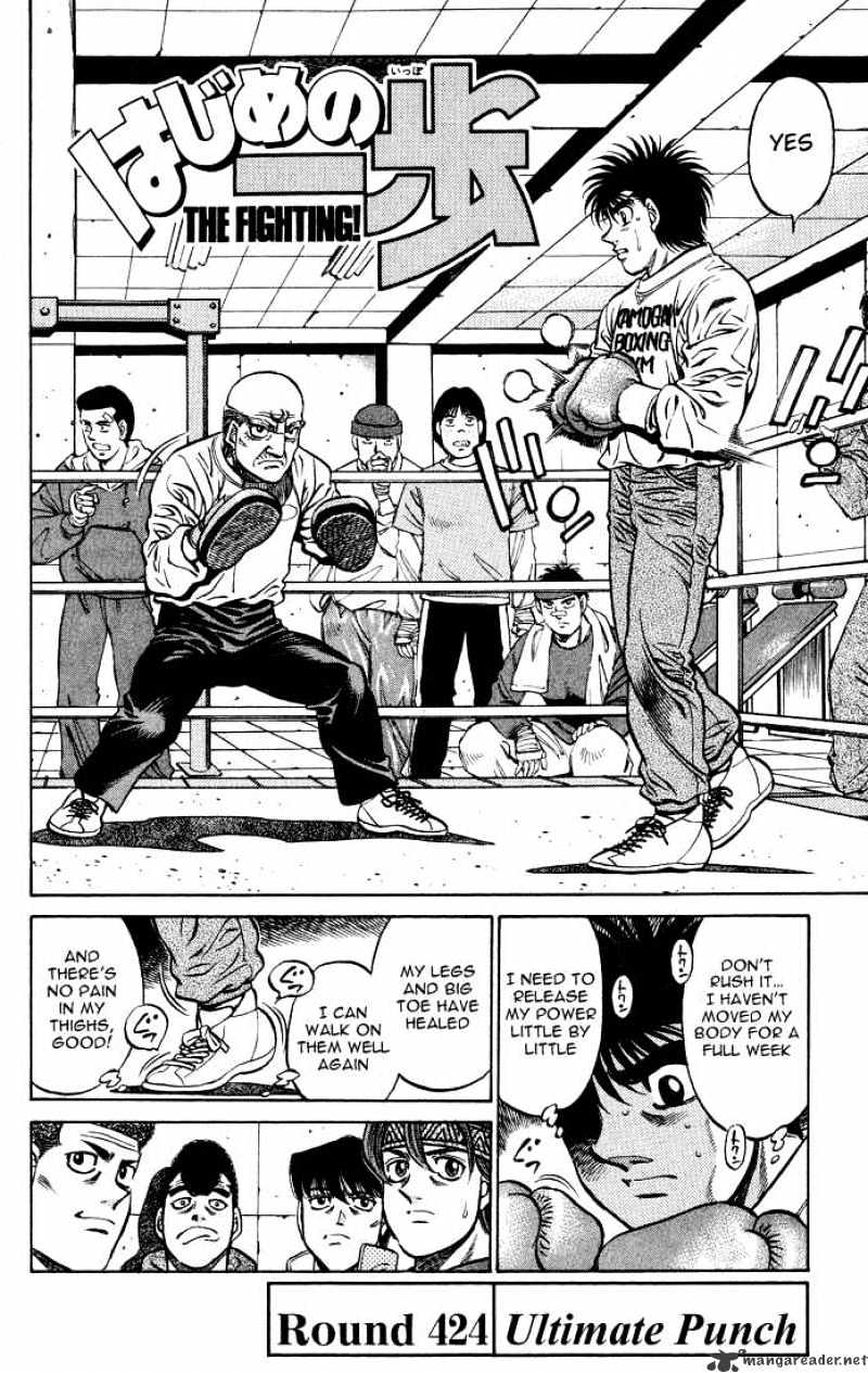 Hajime No Ippo - Chapter 424