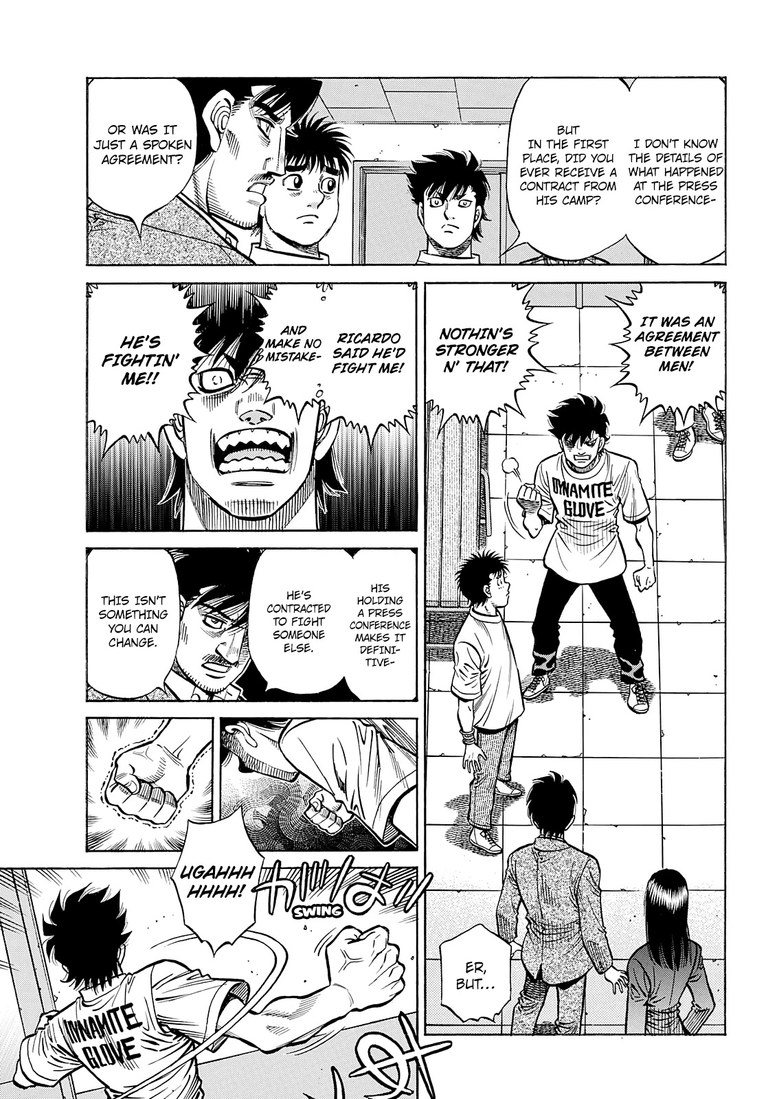 Hajime No Ippo - Chapter 1358: An Unthinkable Opponent