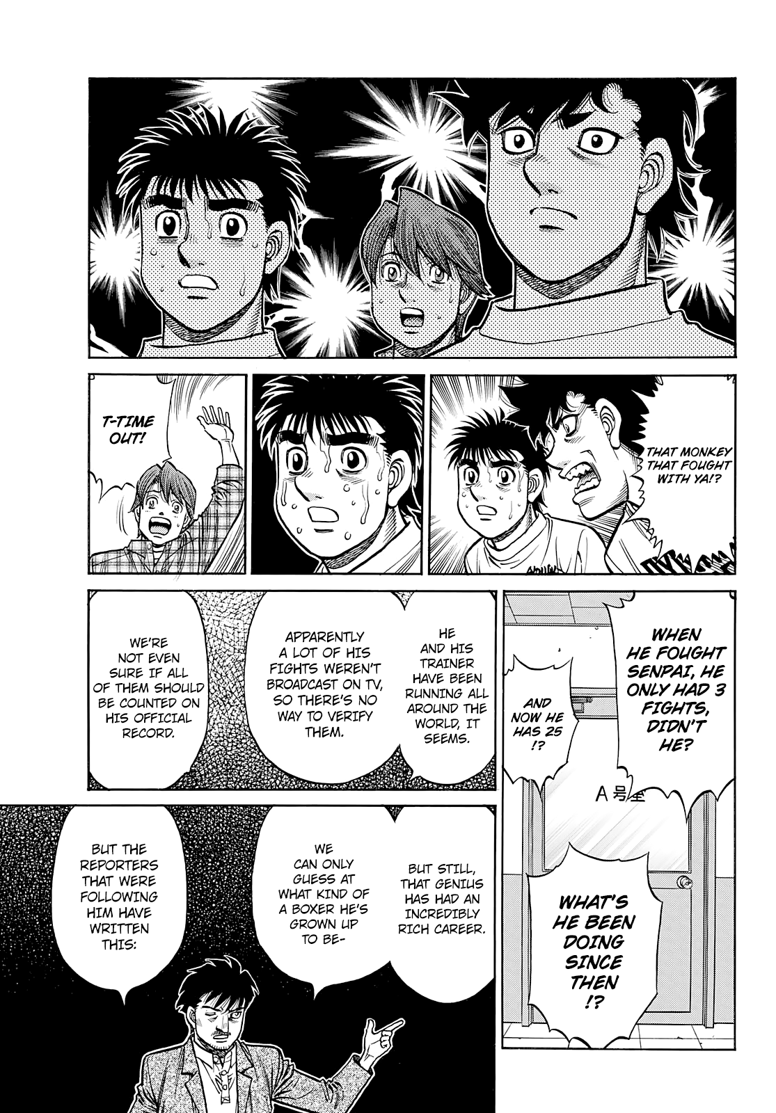 Hajime No Ippo - Chapter 1358: An Unthinkable Opponent