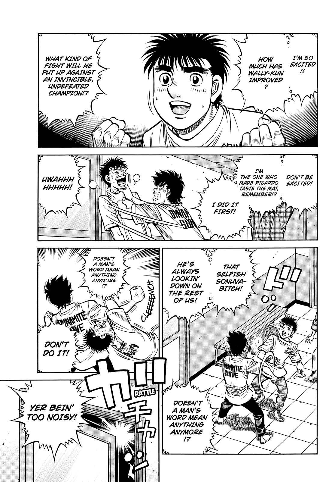 Hajime No Ippo - Chapter 1358: An Unthinkable Opponent