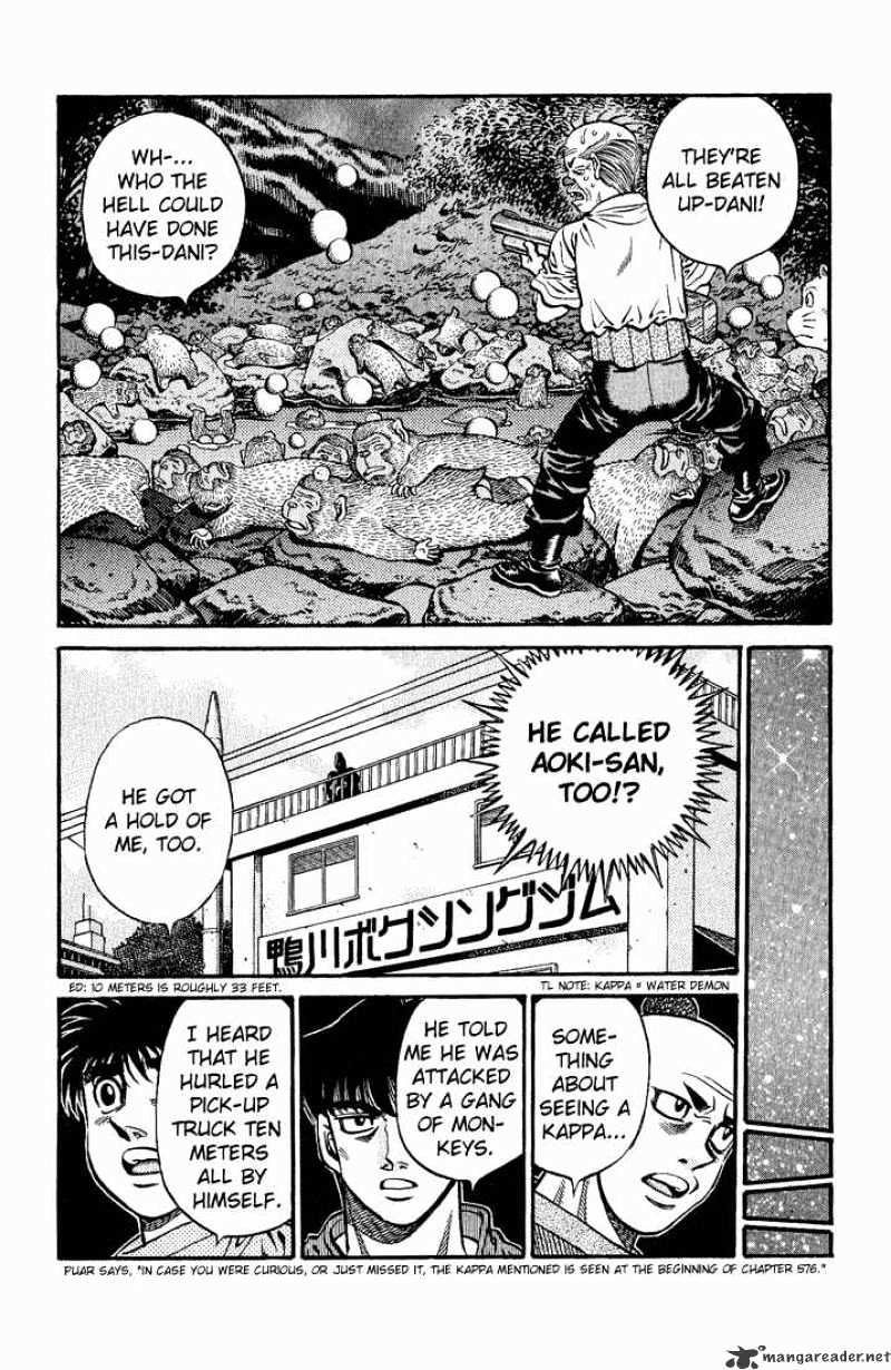 Hajime No Ippo - Chapter 578 : Wandering Without A Tomorrow