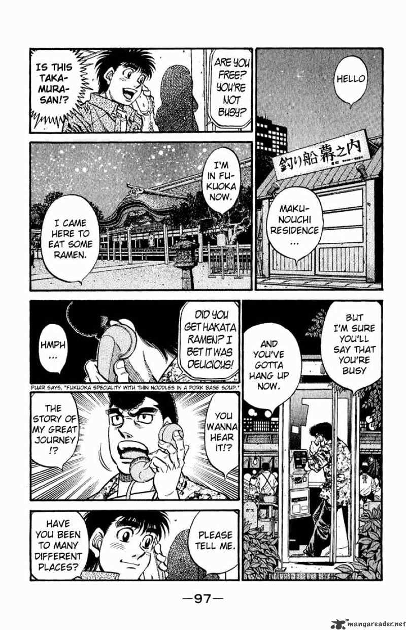 Hajime No Ippo - Chapter 578 : Wandering Without A Tomorrow