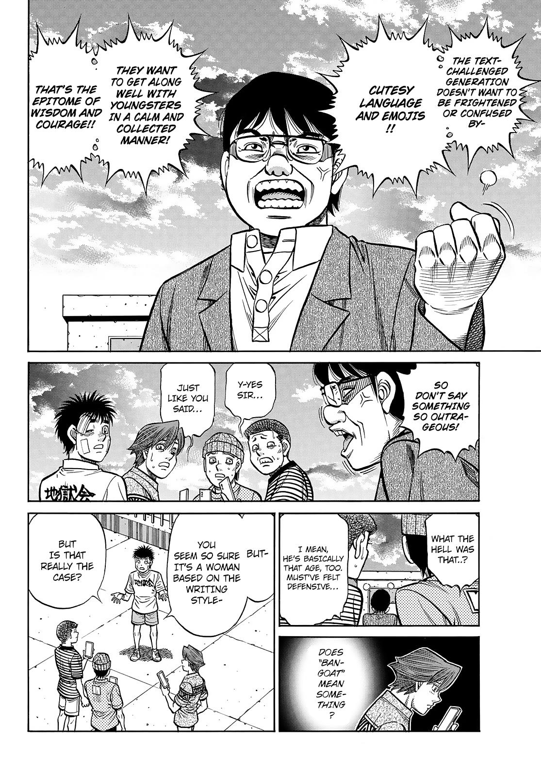 Hajime No Ippo - Chapter 1441: Itagaki's Blowing Up!