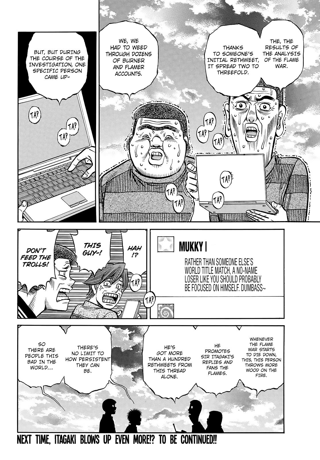 Hajime No Ippo - Chapter 1441: Itagaki's Blowing Up!