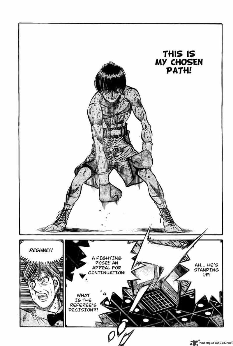 Hajime No Ippo - Chapter 839 : The Chosen Path