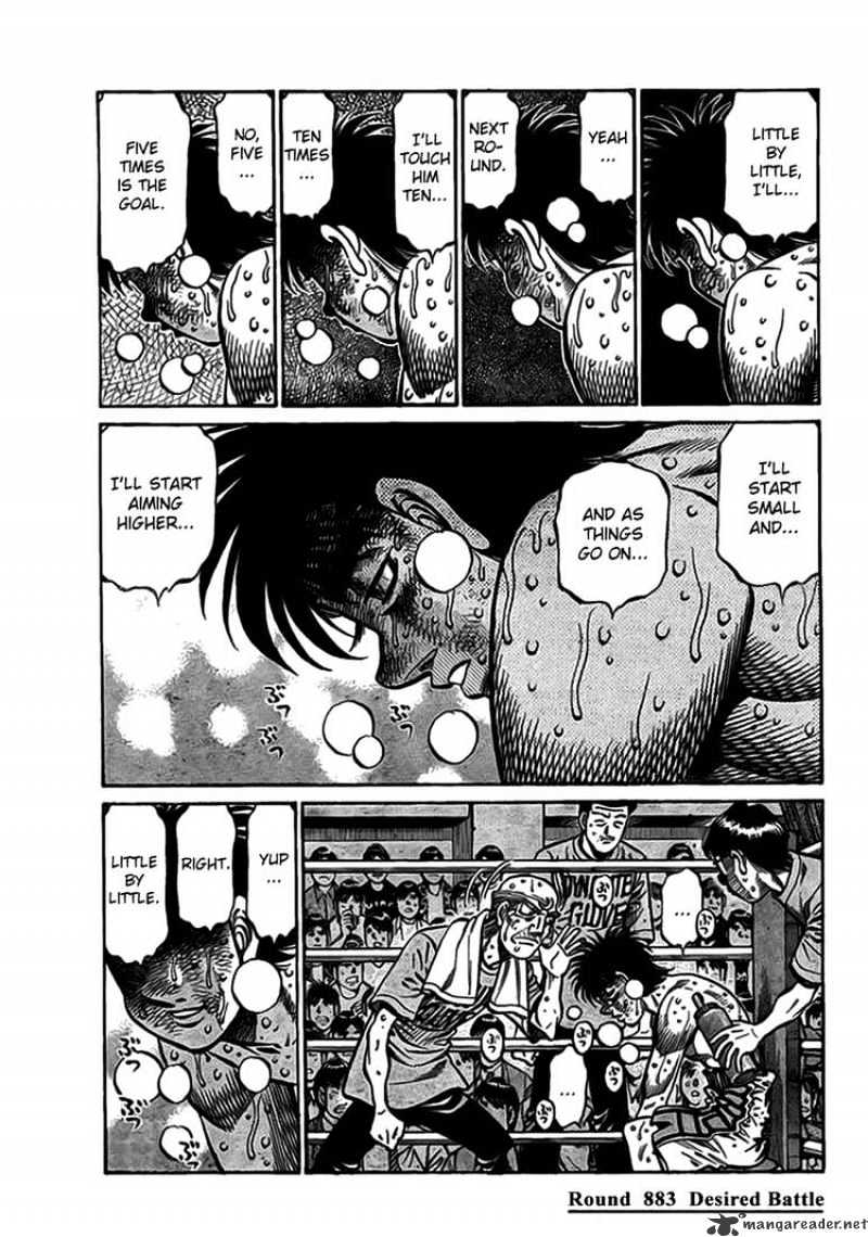 Hajime No Ippo - Chapter 883 : Desired Battle