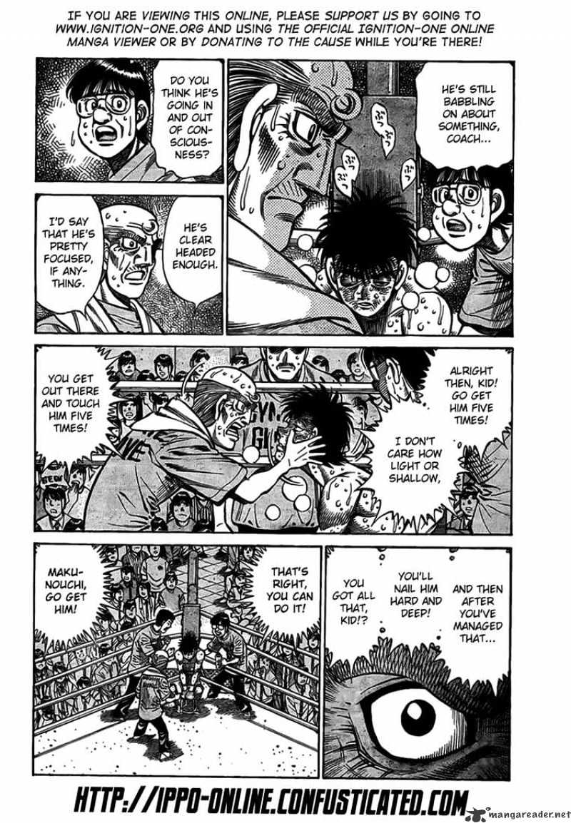 Hajime No Ippo - Chapter 883 : Desired Battle