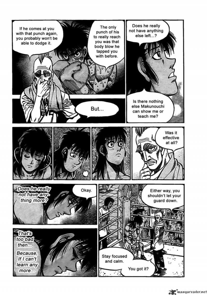 Hajime No Ippo - Chapter 883 : Desired Battle