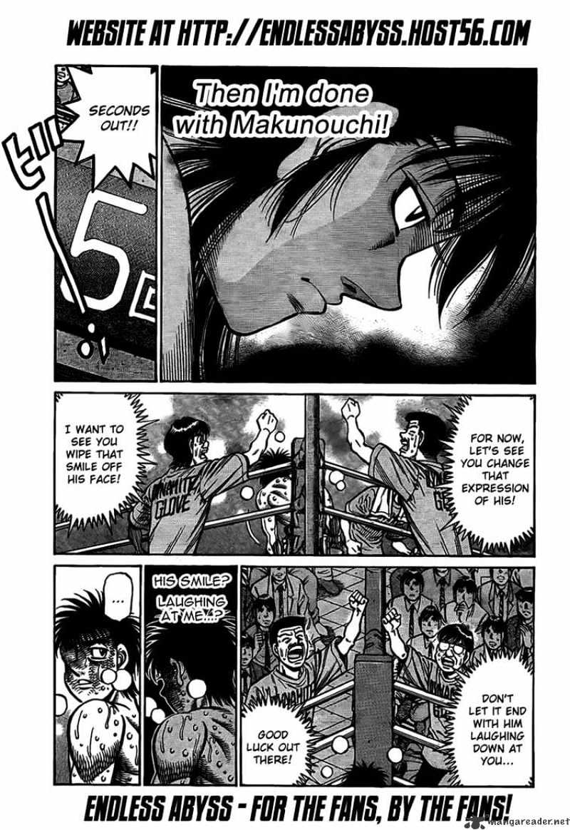 Hajime No Ippo - Chapter 883 : Desired Battle