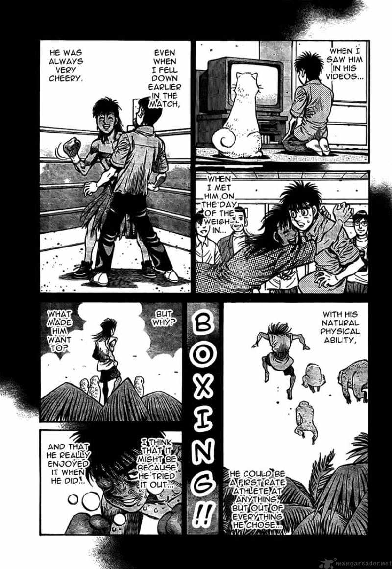 Hajime No Ippo - Chapter 883 : Desired Battle