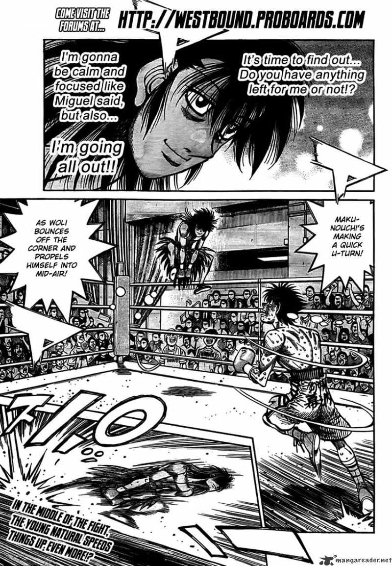 Hajime No Ippo - Chapter 883 : Desired Battle