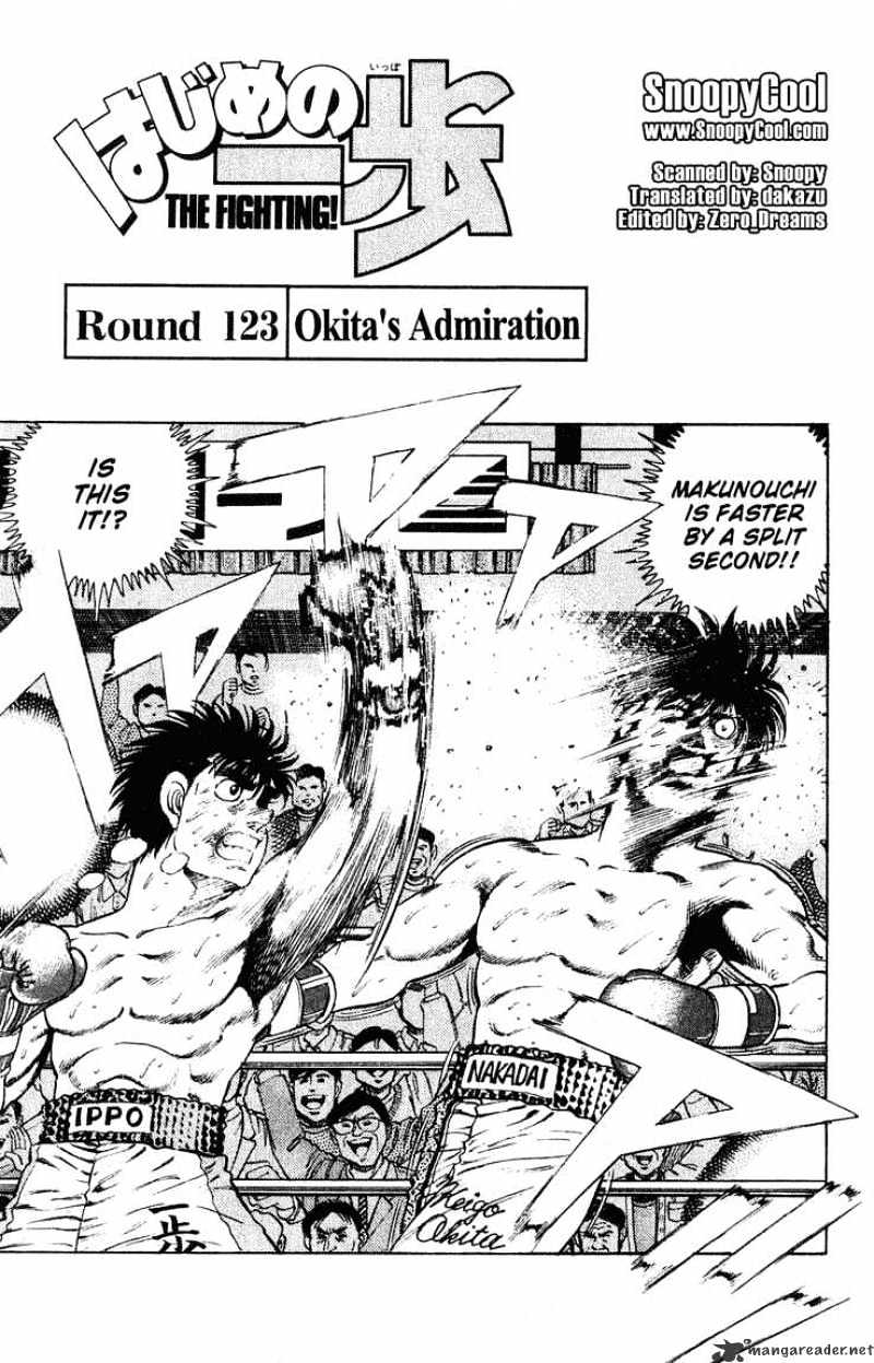 Hajime No Ippo - Chapter 123