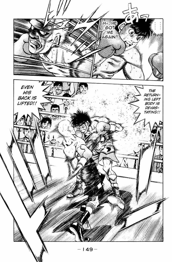 Hajime No Ippo - Chapter 351 : Solar Plexis Blow