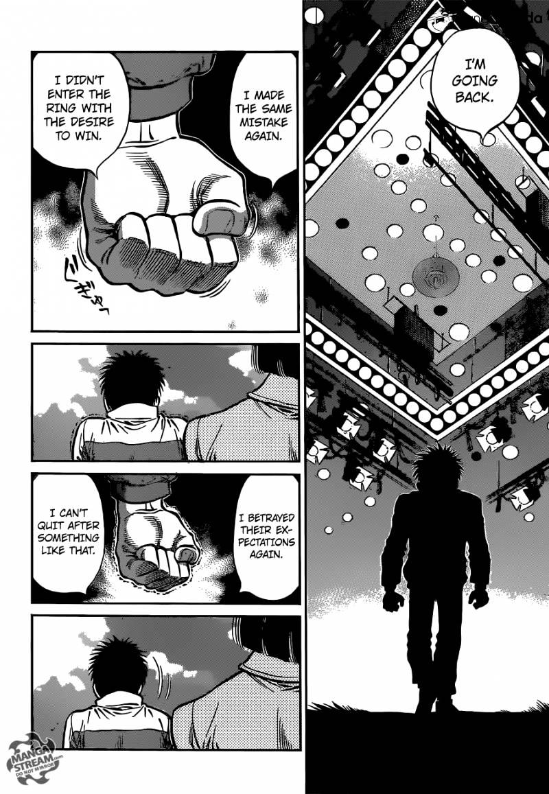 Hajime No Ippo - Chapter 1075 : Words Of Resolve