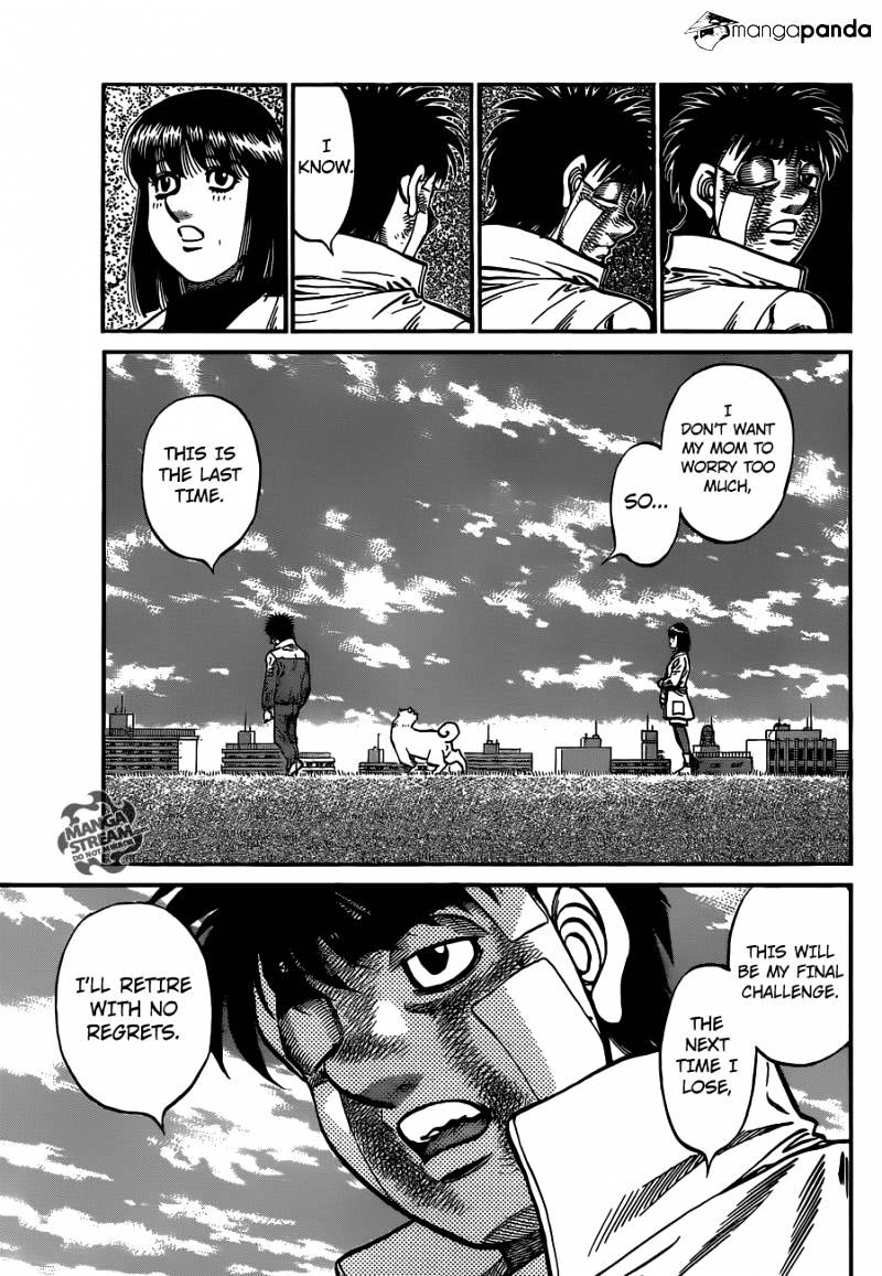 Hajime No Ippo - Chapter 1075 : Words Of Resolve