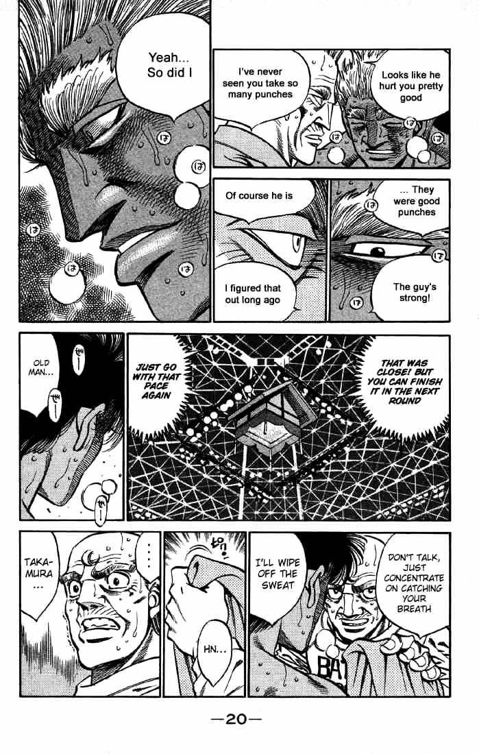 Hajime No Ippo - Chapter 389 : The Same Engine