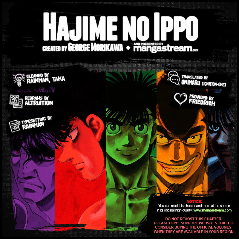 Hajime No Ippo - Chapter 1138