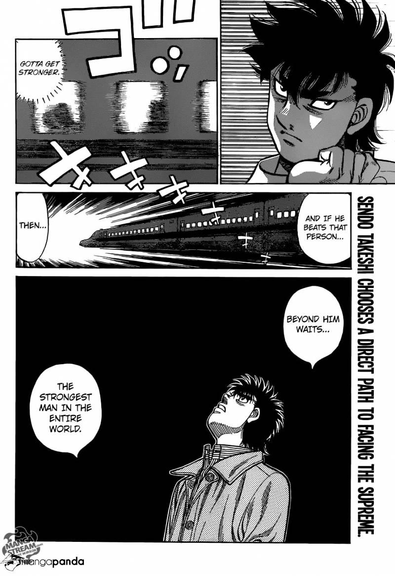 Hajime No Ippo - Chapter 1129 : Wanna Come Live At My Place?