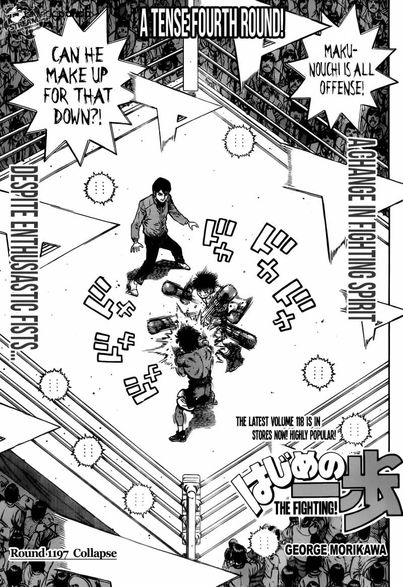 Hajime No Ippo - Chapter 1197