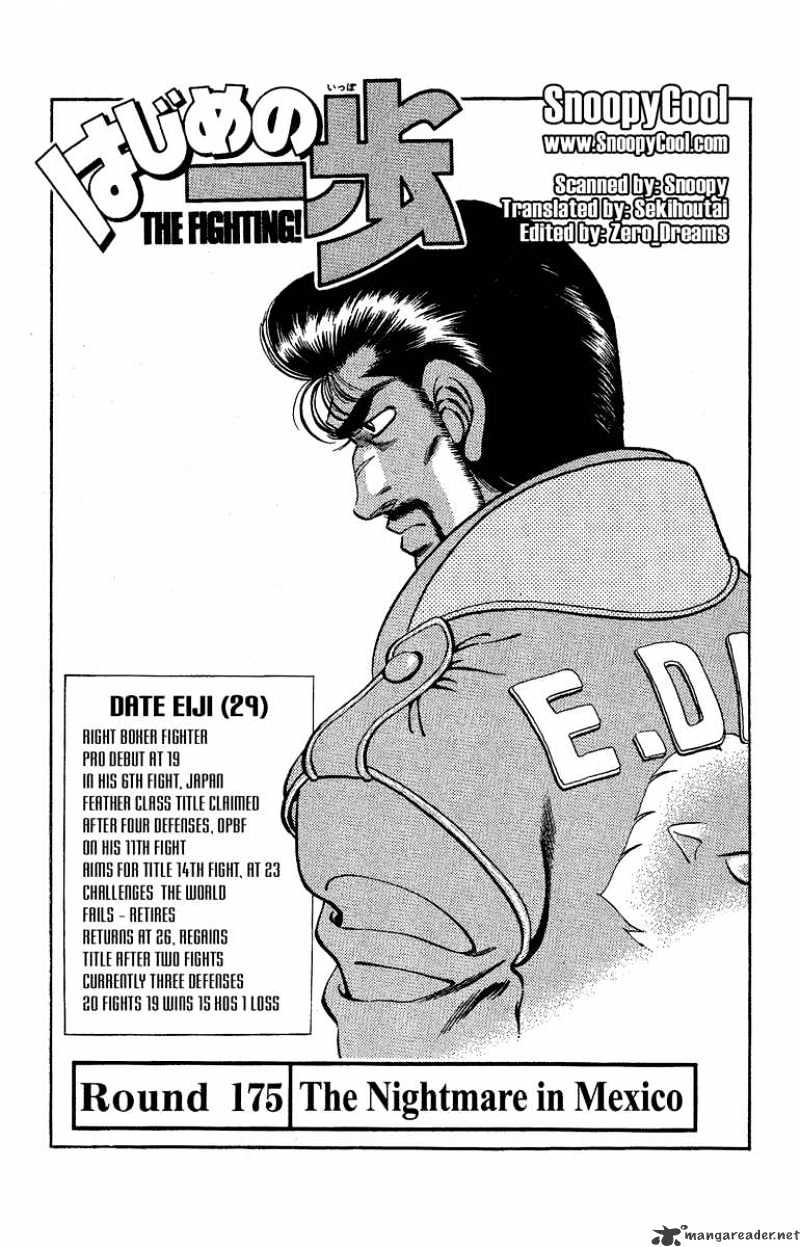 Hajime No Ippo - Chapter 175