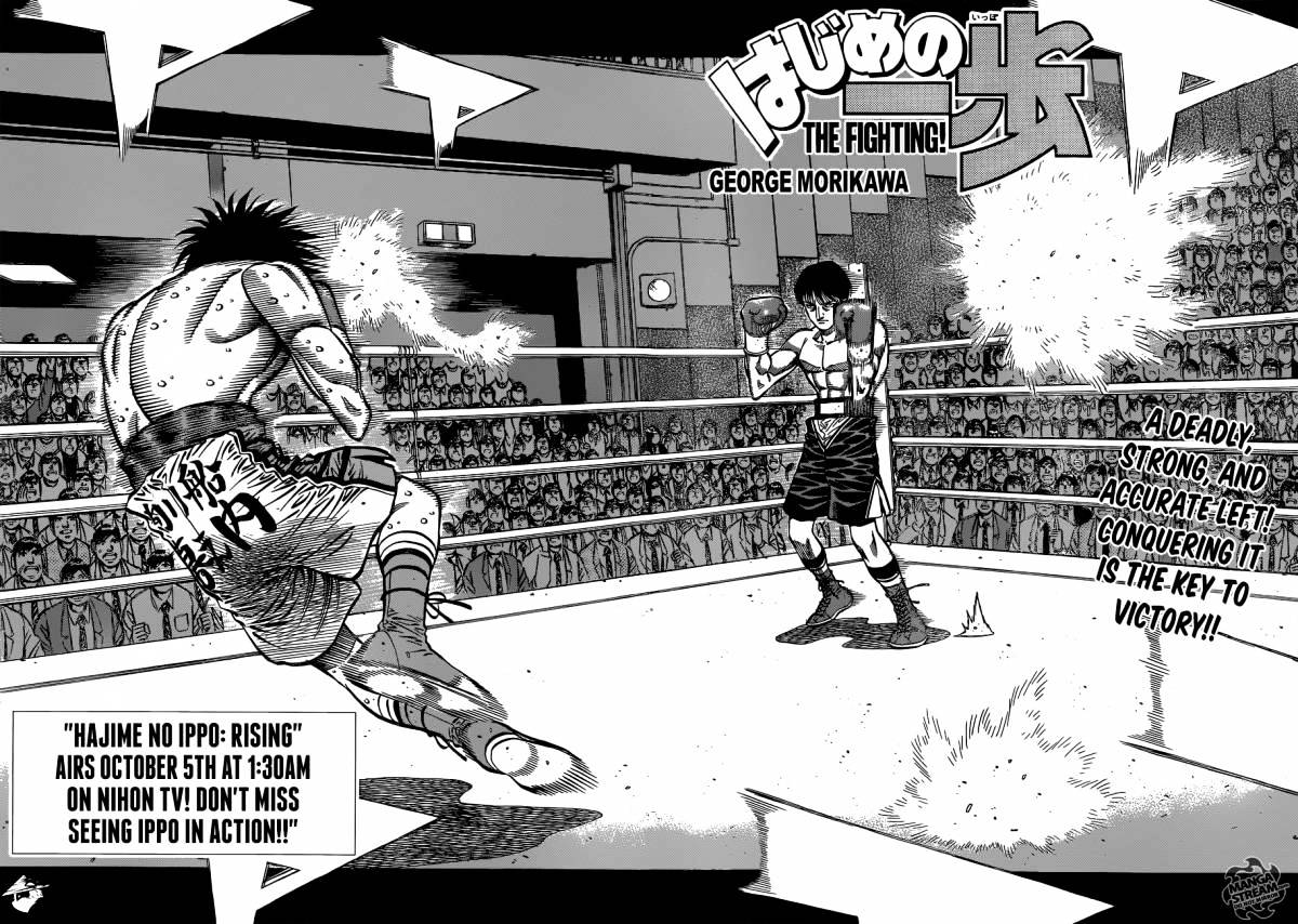 Hajime No Ippo - Chapter 1033 : Mexican Left