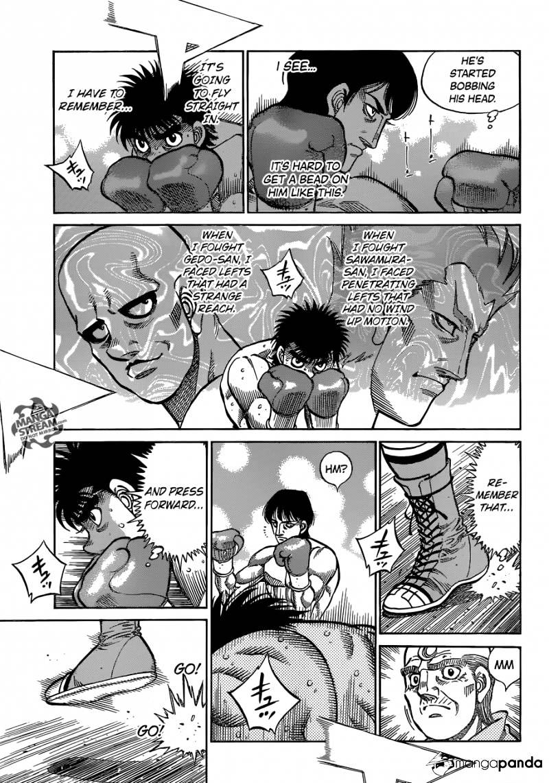 Hajime No Ippo - Chapter 1033 : Mexican Left