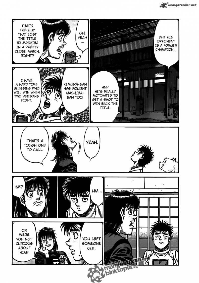 Hajime No Ippo - Chapter 947 : Ippo S Class A Predictions