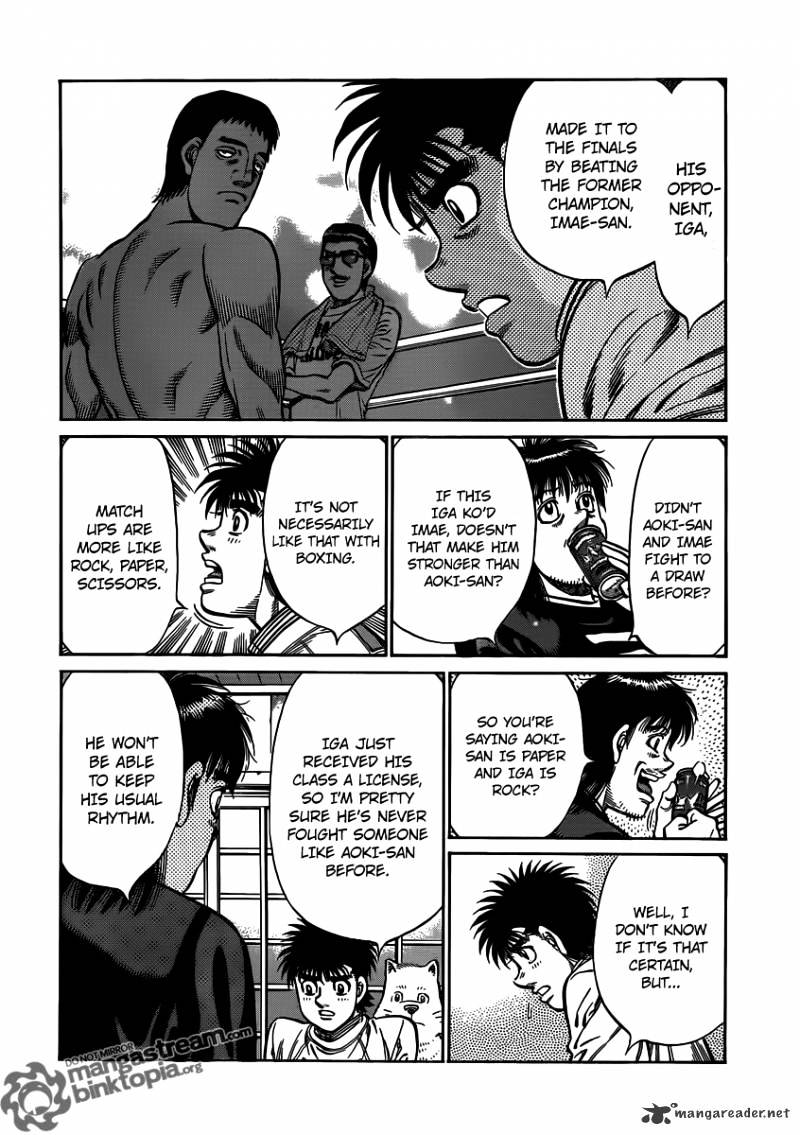 Hajime No Ippo - Chapter 947 : Ippo S Class A Predictions