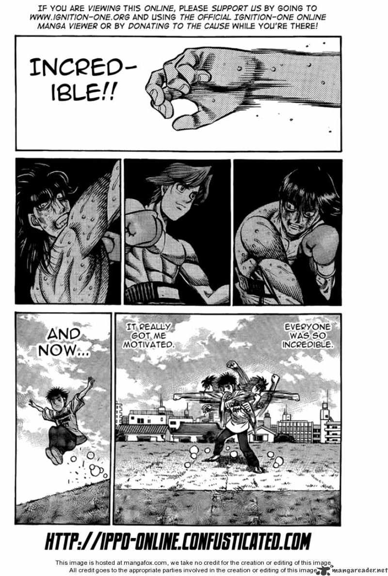 Hajime No Ippo - Chapter 856 : The Path Of Progress