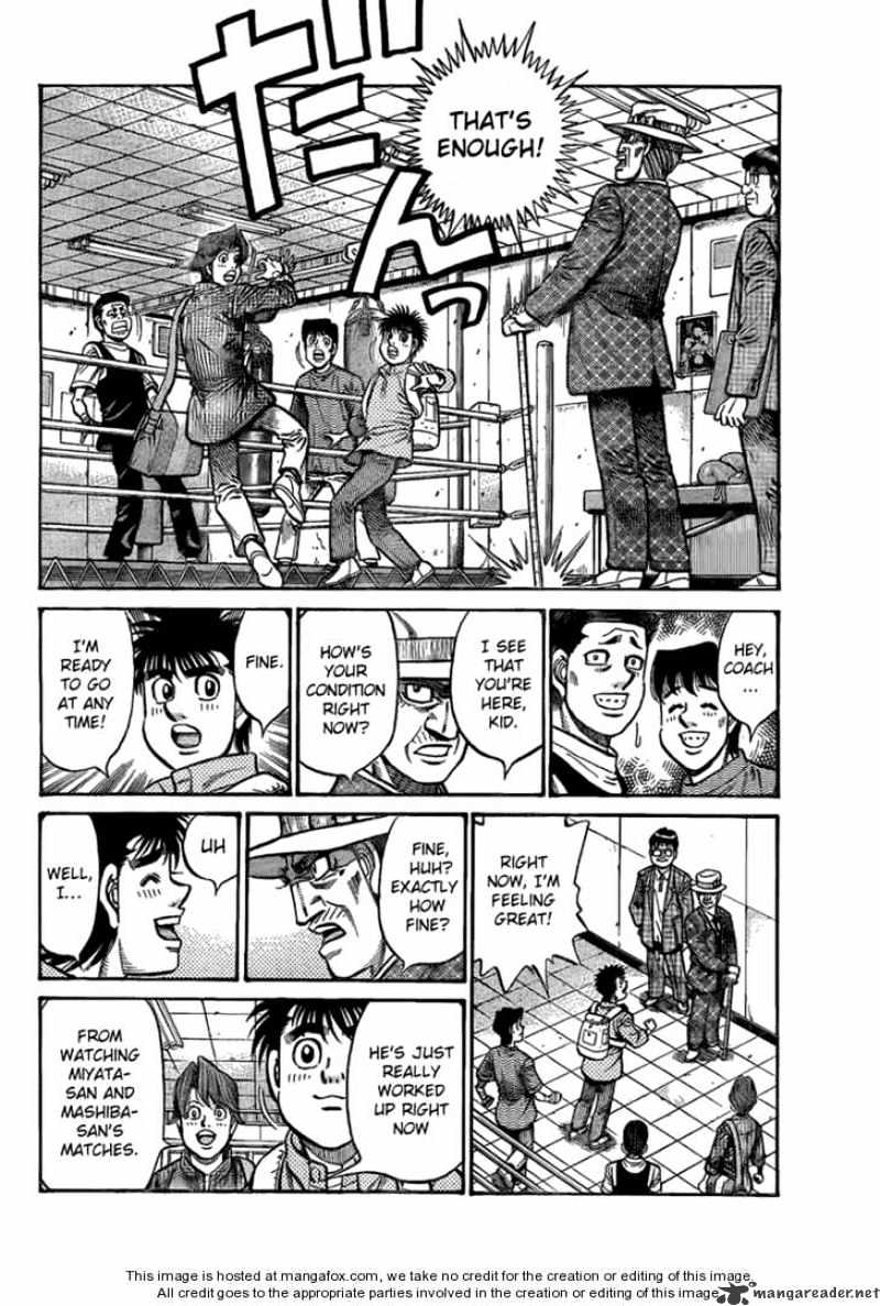 Hajime No Ippo - Chapter 856 : The Path Of Progress