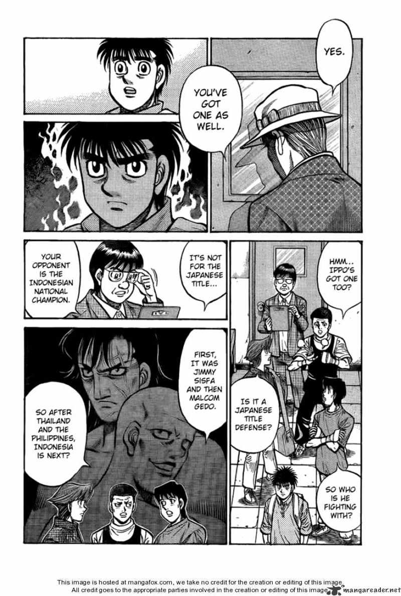 Hajime No Ippo - Chapter 856 : The Path Of Progress