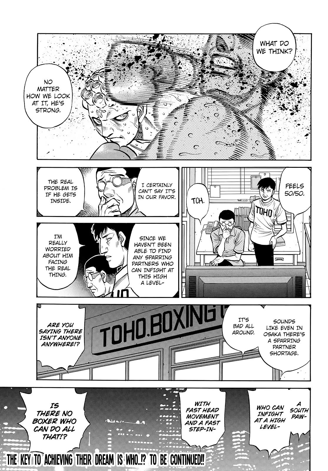 Hajime No Ippo - Chapter 1431: The Grim Reaper's Dream