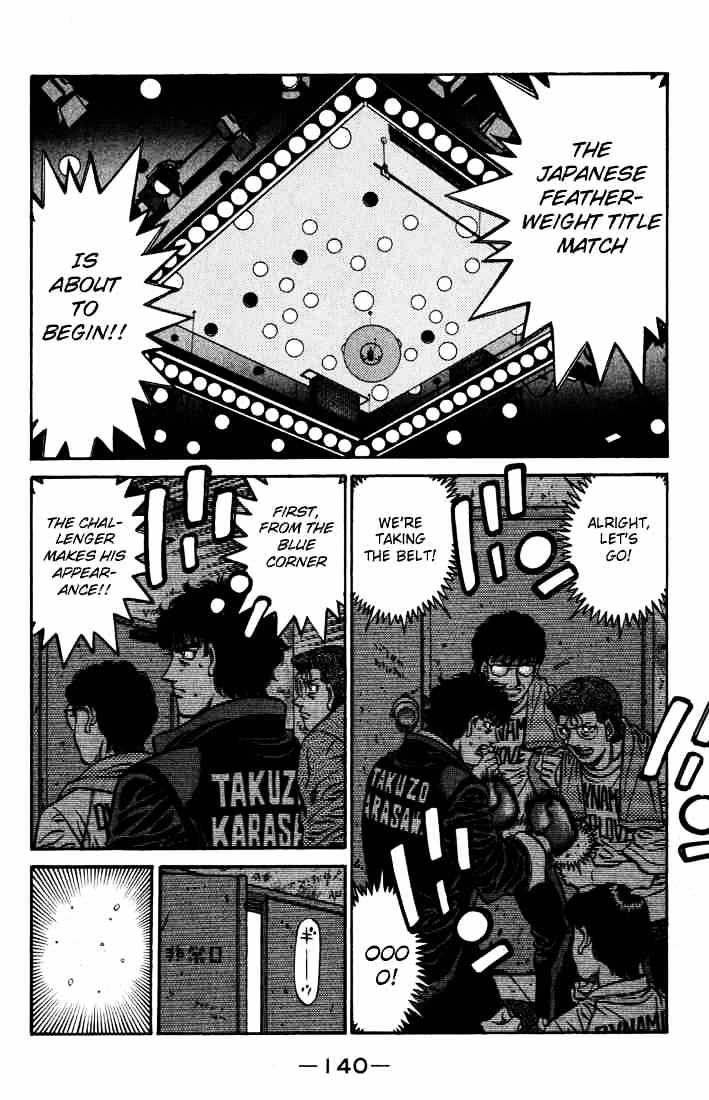 Hajime No Ippo - Chapter 581 : The Challenger S Excitement