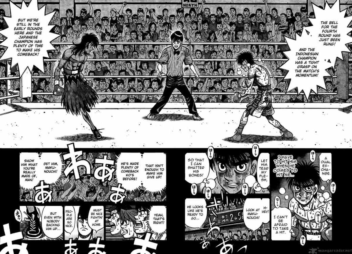 Hajime No Ippo - Chapter 879 : Desperate Advance