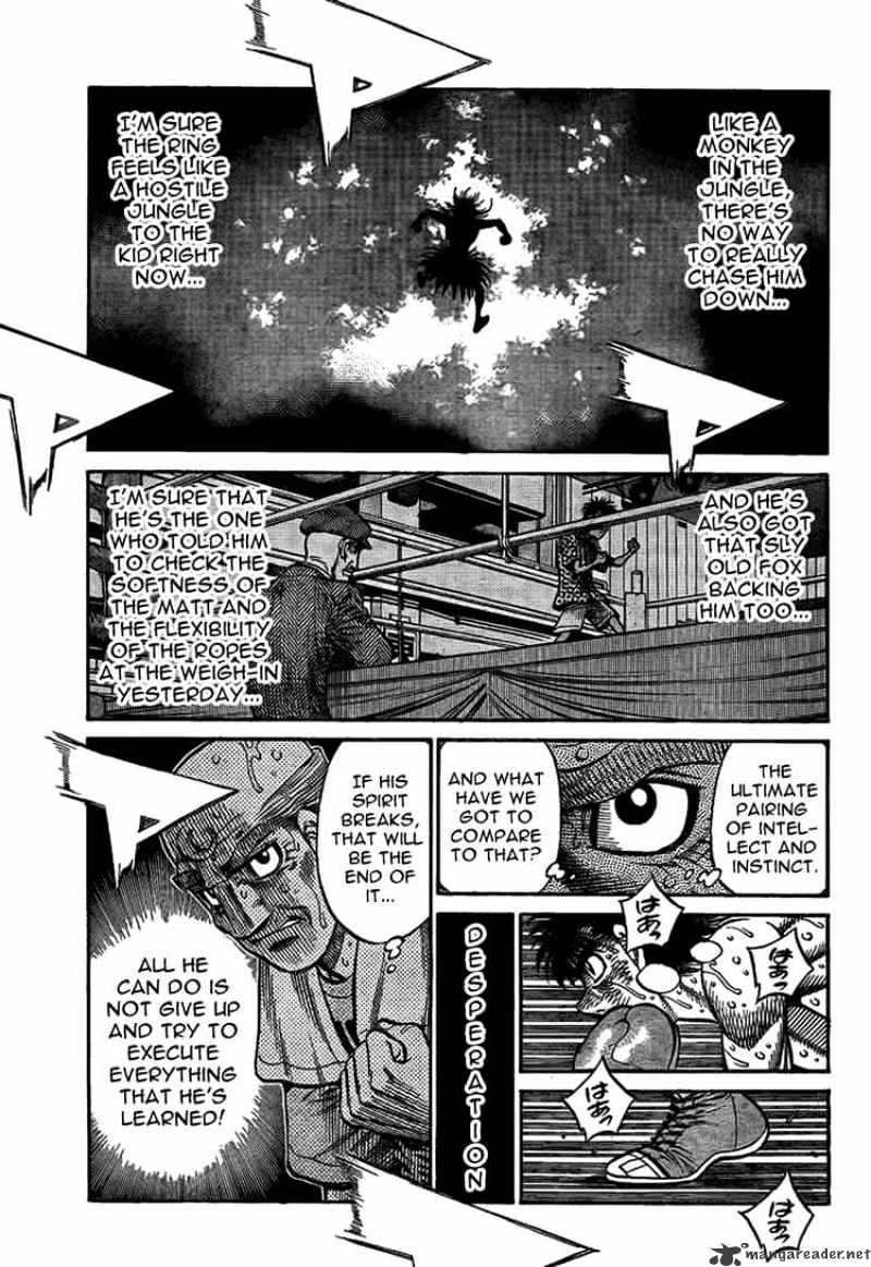 Hajime No Ippo - Chapter 879 : Desperate Advance